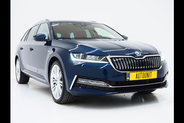 Škoda Superb Combi 1.4 TSI iV Laurin & Klement | Leder | 360 | Virtual | Stoelkoeling/verwarming | Trekhaak