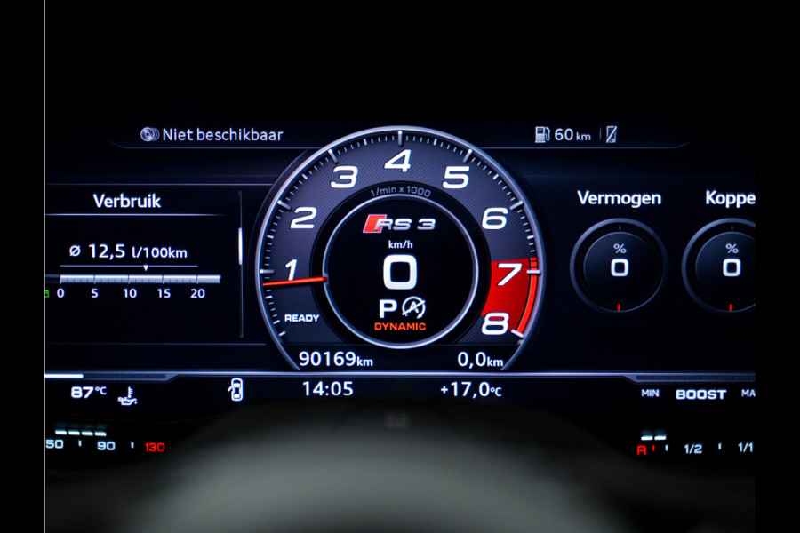 Audi RS3 Sportback 2.5 TFSI 550pk quattro (carbon intake,schaalstoelen,dealer-onderhouden)