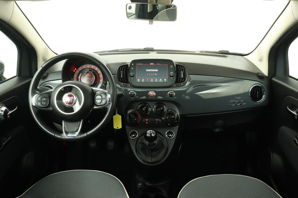 Fiat 500 0.9 TwinAir Turbo Lounge (NL-auto,1e Eig, Zeer Goed OnderH, Panorama, Navi, Airco, Cruise Con, Etc)