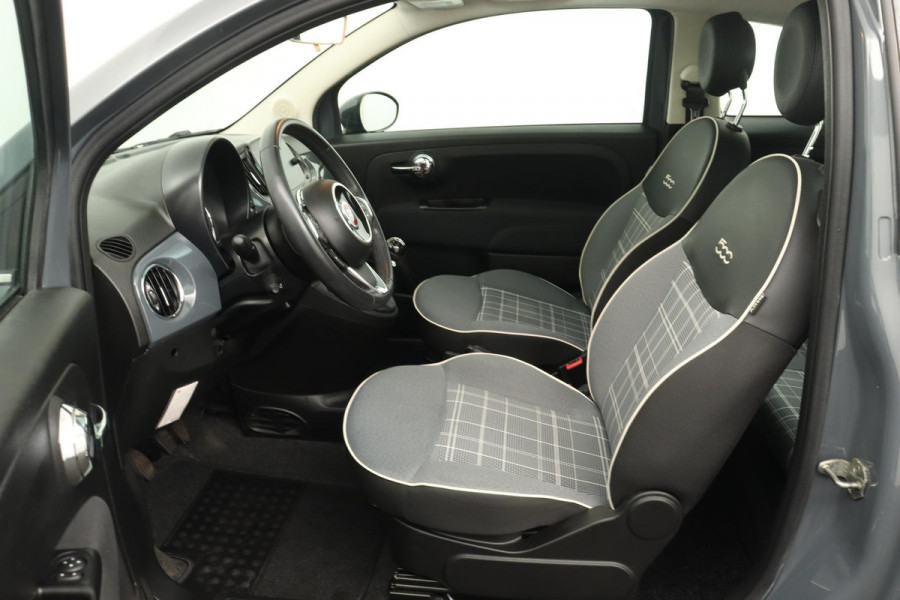 Fiat 500 0.9 TwinAir Turbo Lounge (NL-auto,1e Eig, Zeer Goed OnderH, Panorama, Navi, Airco, Cruise Con, Etc)