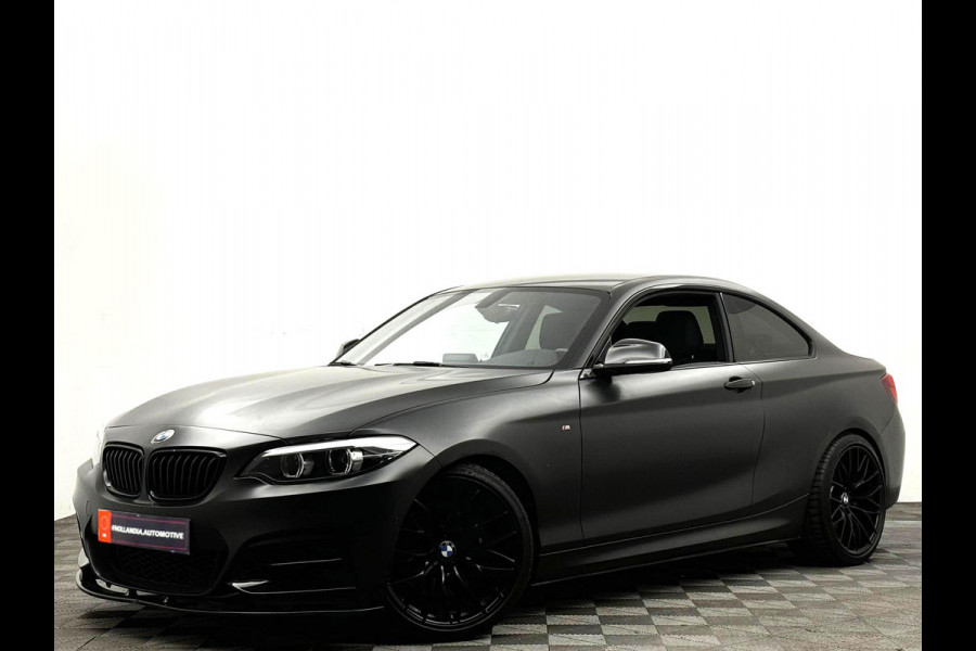 BMW 2 Serie Coupé M240i 375pk Performance SATIN BLACK (carbon,LED,navi,alcantara,20 inch)