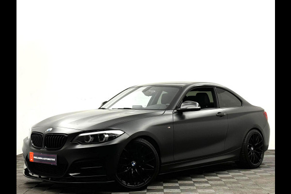 BMW 2 Serie Coupé M240i 375pk Performance SATIN BLACK (carbon,LED,navi,alcantara,20 inch)