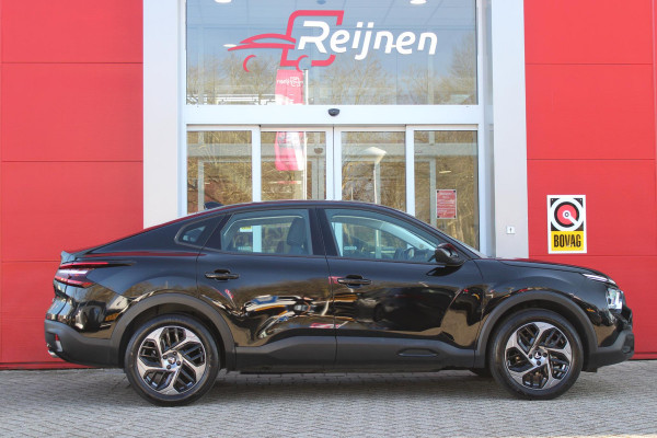 Citroën C4 X 1.2 130PK AUTOMAAT FEEL PACK | STOEL/STUUR/VOORRUIT VERWARMING | DRAADLOZE APPLE CARPLAY/ANDROID AUTO | NAVIGATIE | LED KOPLAMPEN | LICHTMETALEN VELGEN 18" | CRUISE CONTROL | DAB+ RADIO | ELEKTRISCH BEDIENBARE ACHTERKLEP | CLIMATE CONTROL | DAB+ RADIO | KEYLESS ENTRY/START |