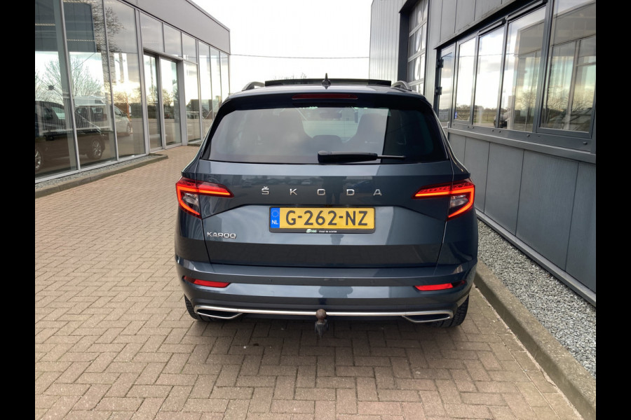 Škoda Karoq 1.5 TSi 150pk DSG Sportline Business SCHUIFDAK/CANTON/DODEHOEK/ADAPT.DEMPING/TREKH.WEGKLAPBAAR