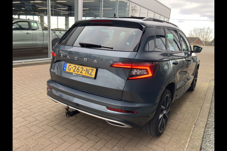 Škoda Karoq 1.5 TSi 150pk DSG Sportline Business SCHUIFDAK/CANTON/DODEHOEK/ADAPT.DEMPING/TREKH.WEGKLAPBAAR