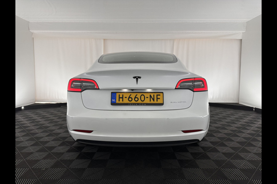 Tesla Model 3 Long Range AWD 75 kWh [ 3-Fase ] (INCL-BTW) Aut. *PANO | AUTO-PILOT | NAPPA-FULL-LEATHER | KEYLESS | FULL-LED | MEMORY-PACK | SURROUND-VIEW | DAB | CARPLAY | DIGI-COCKPIT | LANE-ASSIST | COMFORT-SEATS | TOWBAR | 18"ALU*