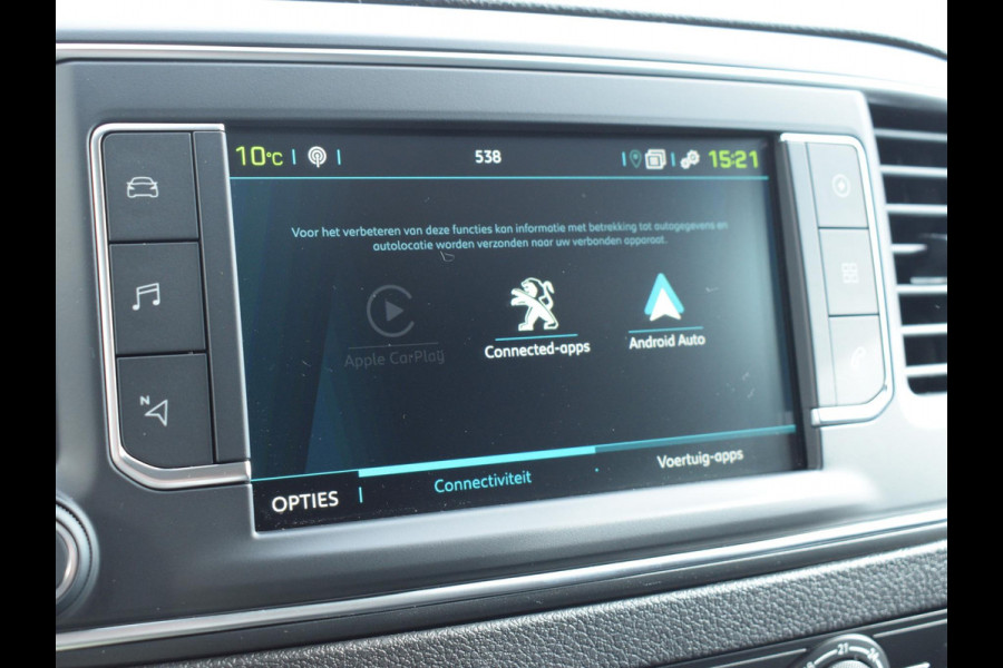 Peugeot e-Expert EV L3 DC 75 kWh PARKEERSENSOREN | NAVIGATIE | CARPLAY | E.C.C. | 1.973km