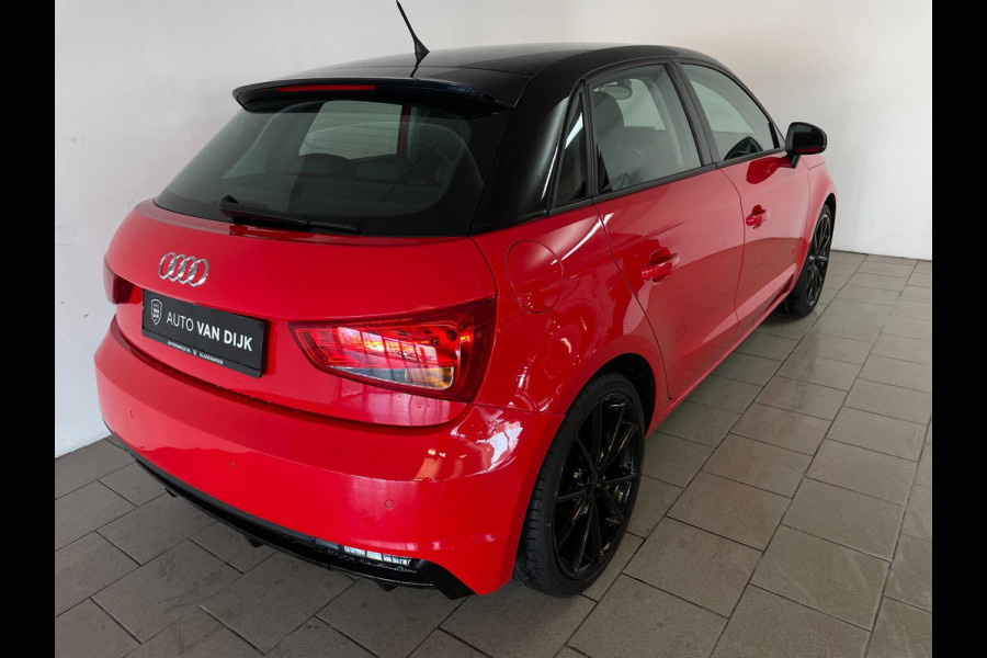 Audi A1 SPORTBACK 1.0 TFSI Advance Sport S-Line AIRCO NAVI BLUETOOTH STOELVERW PDC VELGEN ZWART DAK NIEUWSTAAT