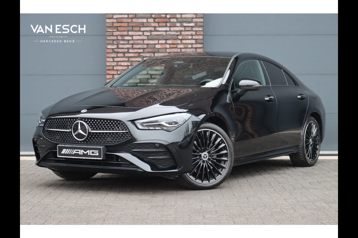 Mercedes-Benz CLA-Klasse 250 e AMG Line Aut8 | Facelift | Distronic | Verwarmd Stuurwiel | Keyless Go | Sfeerverlichting | Camera | Dodehoekassistent | Zitcomfortpakket | Stoelverwarming |