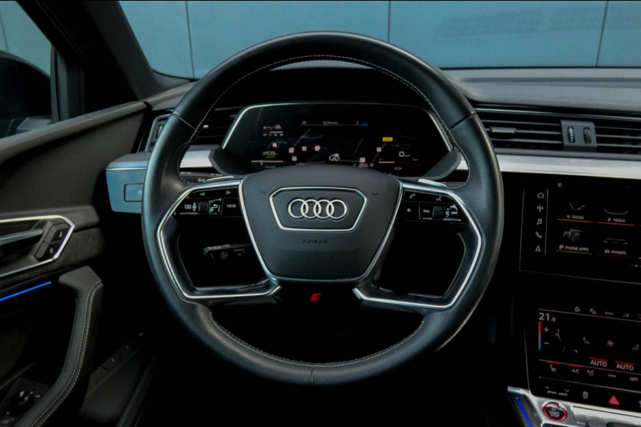 Audi e-tron Sportback S quattro 95 kWh | S-LINE | STUURVERWARMING | RS-STOELEN |B&O| CAMERA