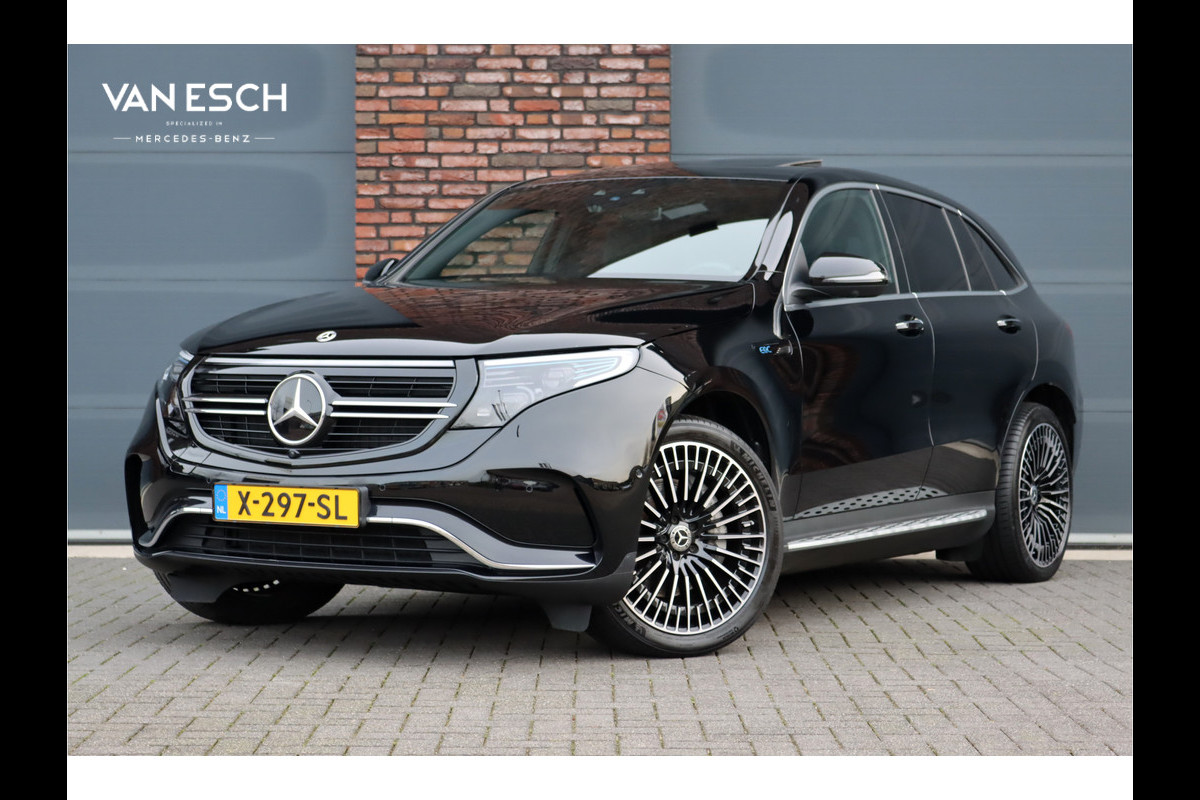 Mercedes-Benz EQC 400 4MATIC AMG Line 80 kWh | ex BTW € 45.000,- ex BTW | Schuifdak | Surround Camera | Keyless Go | Trekhaak | Stoelverwarming V+A | Advanced Sound System | Luchtkwaliteitspakket |