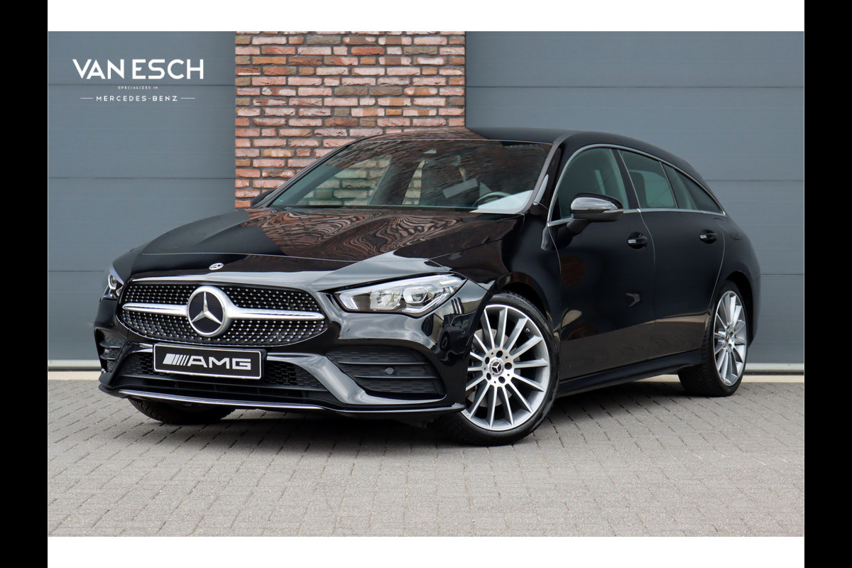 Mercedes-Benz CLA-Klasse Shooting Brake 250 e AMG Line Aut8 | Camera | Sfeerverlichting | Stoelverwarming | Actieve Spoorassistent | High Perf. LED | Cruise Control |