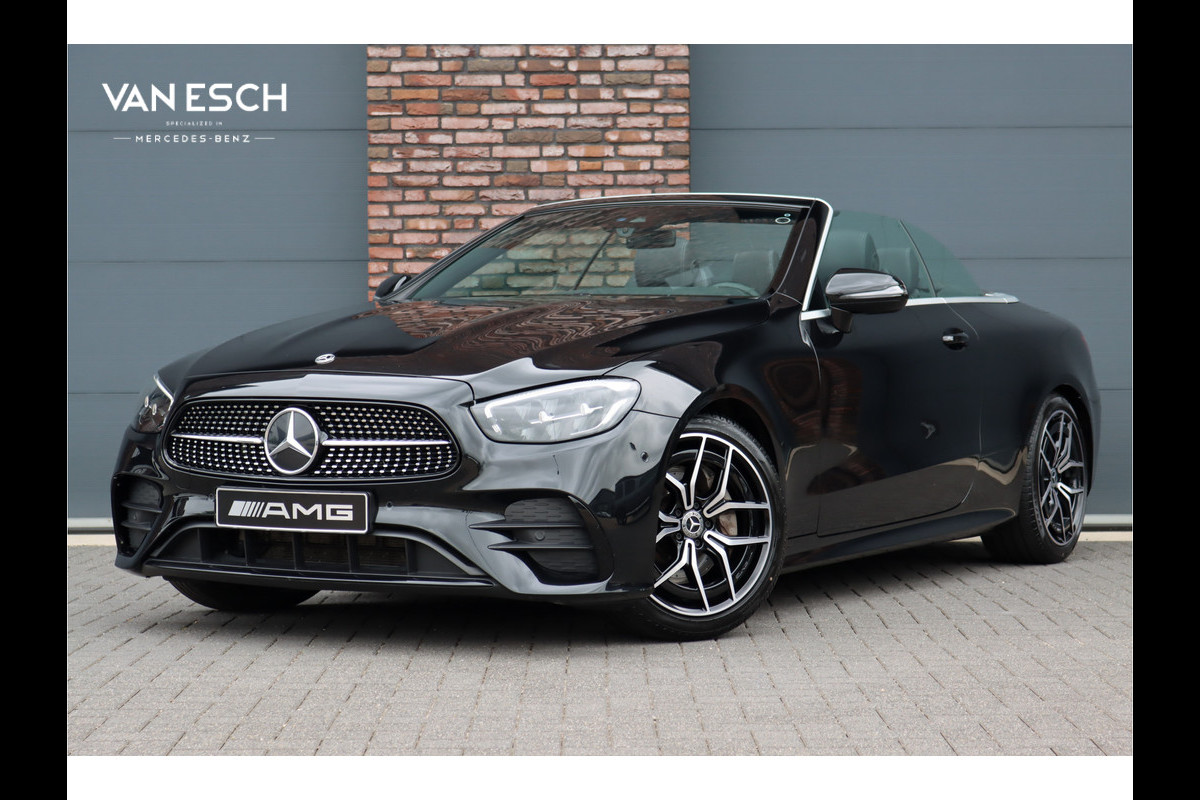 Mercedes-Benz E-Klasse Cabrio 200 AMG Line Aut9 | Airscarf | Aircap | Cabriocomfortpakket | Dodehoekassistent | Camera | Augmented Reality | Stoelverwarming | Cruise Control | Ergonomiepakket |