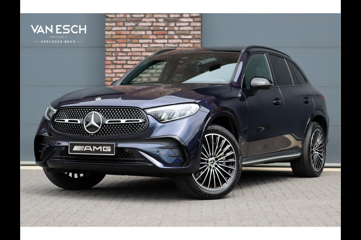 Mercedes-Benz GLC 400e 4MATIC AMG Line Aut9 | Panoramadak | Distronic Pro | Memory | Trekhaak | Verwarmd Stuurwiel | Nightpakket | Camera | Dodehoekassistent |