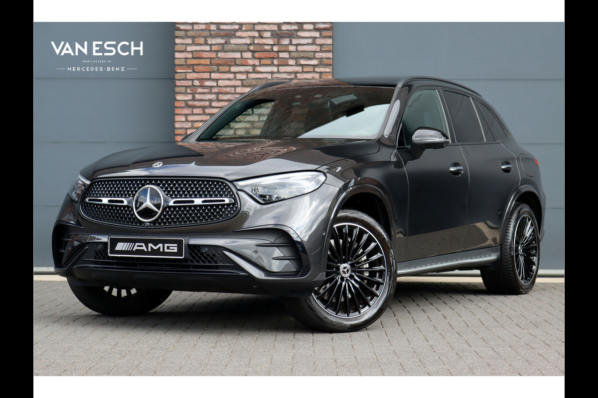 Mercedes-Benz GLC 300e 4MATIC Premium AMG Line Aut9 | Distronic+ | Burmester | Memory | Trekhaak | Leder | Nightpakket | Panoramadak | Digital Light | Surround Camera | Keyless Go | Rijassistentiepakket |