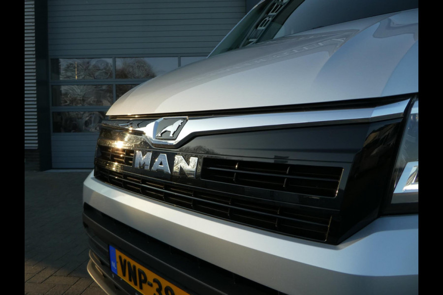 MAN TGE 35 2.0 TDI 140pk, L3H3, Automaat, Xenon, LED, Camera, Airco, 3-Zits.