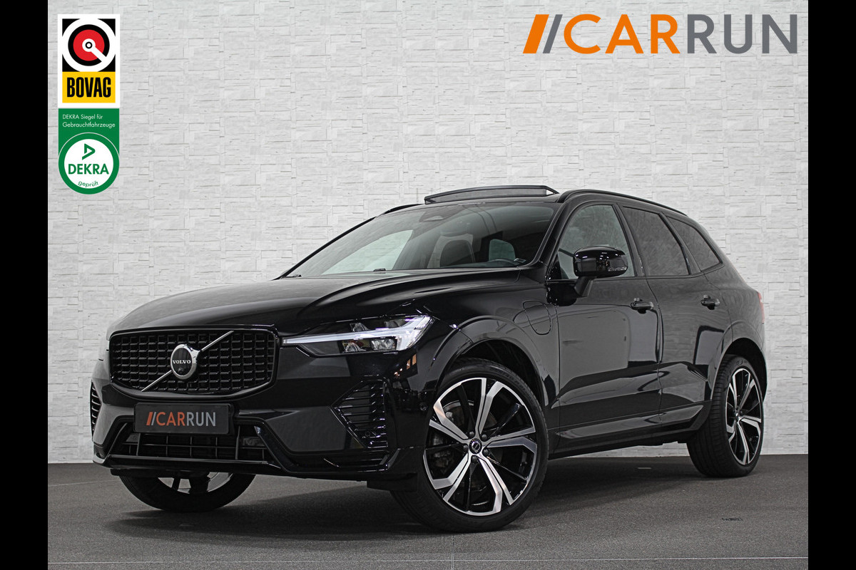 Volvo XC60 T8 391pk AWD R-Design | Facelift | Panorama | 360 View | ACC | Harman-Kardon | Memory | Pilot-Assist | Head-Up | Sportstoelen | Stuurverwarming | 21 inch | Leder | Full-LED | Keyless-Entry | Standkachel | Sfeerverlichting | Carplay | Stoelverwarming |