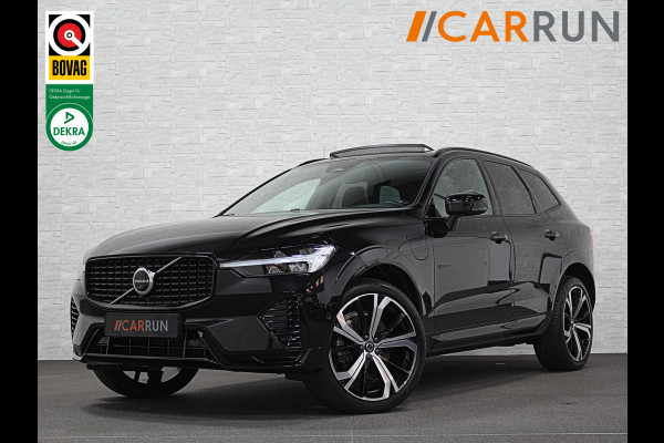 Volvo XC60 T8 391pk AWD R-Design | Facelift | Panorama | 360 View | ACC | Harman-Kardon | Memory | Pilot-Assist | Head-Up | Sportstoelen | Stuurverwarming | 21 inch | Leder | Full-LED | Keyless-Entry | Standkachel | Sfeerverlichting | Carplay | Stoelverwarming |