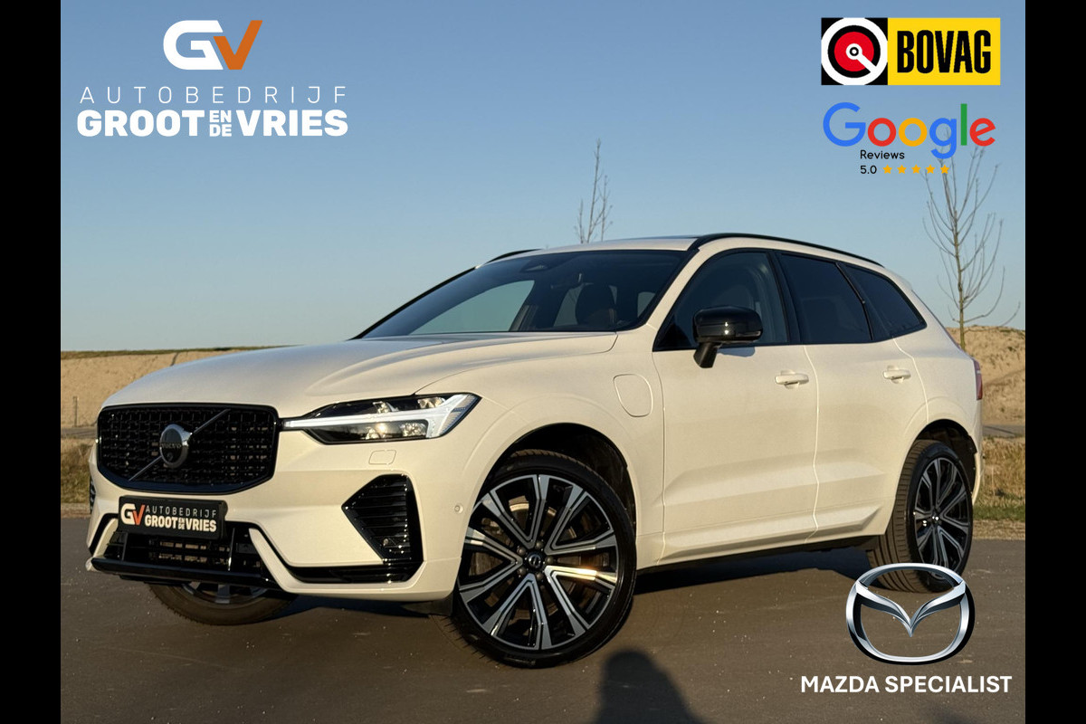 Volvo XC60 2.0 T8 Plug-in hybrid AWD R-Design Pano|Luchtvering|Facelift|Trekhaak|CarPlay