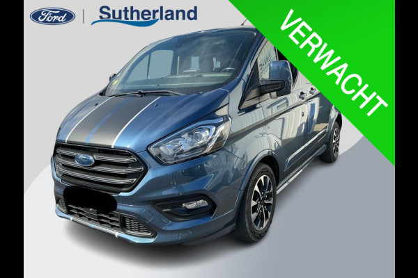 Ford Transit Custom 320 2.0 TDCI L1H1 Sport DC 185pk Automaat | DC | Dubbele Cabine | Adaptive cruise control | Dubbele schuifdeur | Trekhaak | Camera | Navigatie | Stoel-Stoel | Stoelverwarming