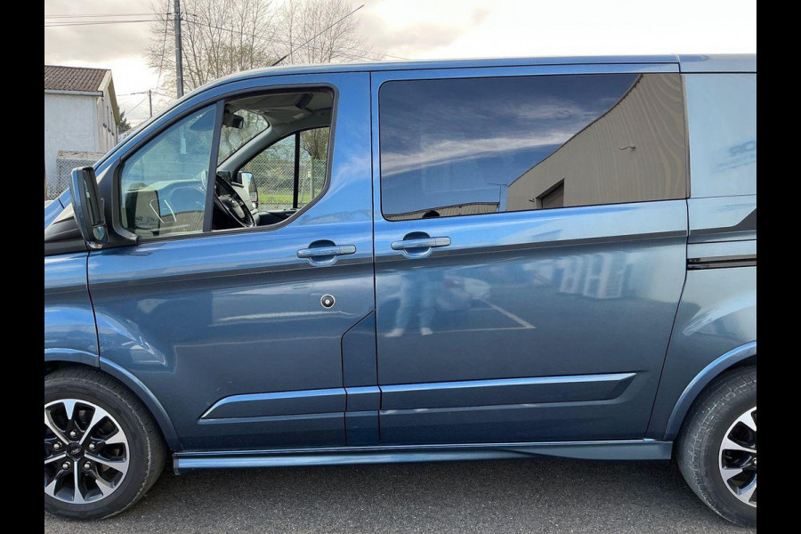 Ford Transit Custom 320 2.0 TDCI L1H1 Sport DC 185pk Automaat | DC | Dubbele Cabine | Adaptive cruise control | Dubbele schuifdeur | Trekhaak | Camera | Navigatie | Stoel-Stoel | Stoelverwarming