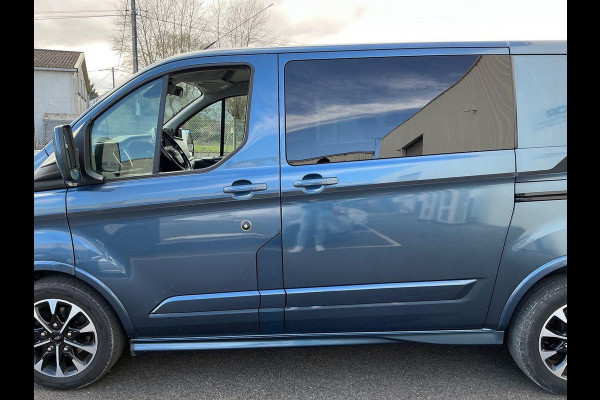 Ford Transit Custom 320 2.0 TDCI L1H1 Sport DC 185pk Automaat | DC | Dubbele Cabine | Adaptive cruise control | Dubbele schuifdeur | Trekhaak | Camera | Navigatie | Stoel-Stoel | Stoelverwarming