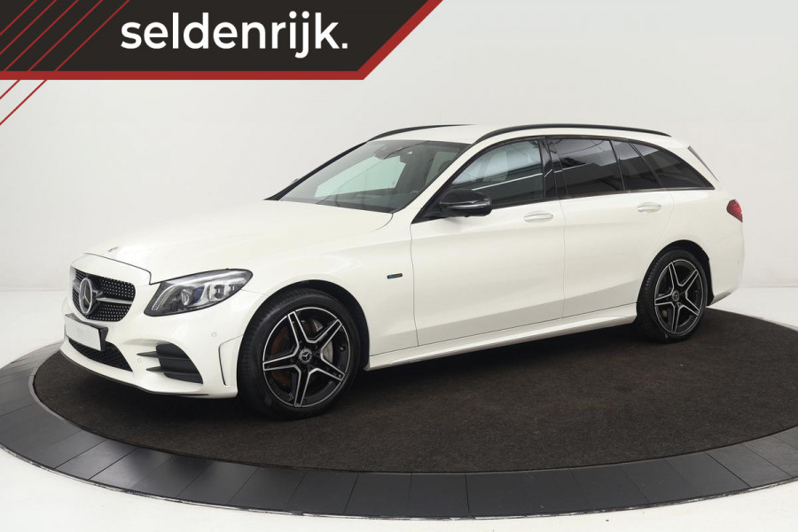 Mercedes-Benz C-Klasse 300e AMG Night | Head-Up | Adaptive cruise | Stoelverwarming | 360 camera | Carplay | Keyless | Matrix LED | Trekhaak | Park Assist | Navigatie