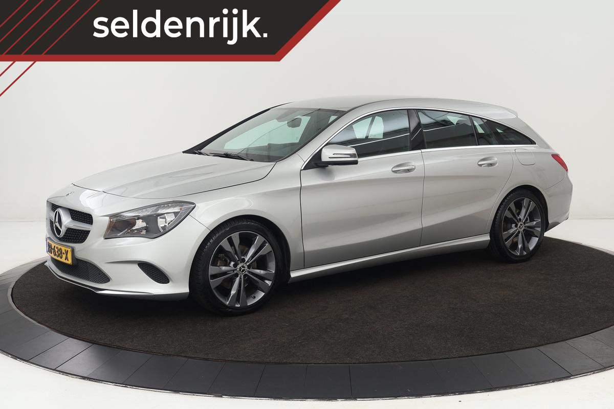 Mercedes-Benz CLA-Klasse Shooting Brake 180 Business Solution | Carplay | Camera | Half leder | Navigatie | Cruise control | Airco | Bluetooth | Sportstoelen