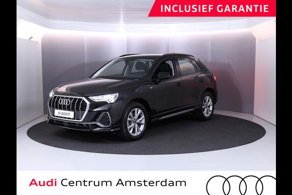 Audi Q3 45 TFSI e Advanced edition 245 pk S-tronic | Navigatie via App | Parkeersensoren achter | Adaptieve cruise control | Stoelverwarming | S-line exterieur |