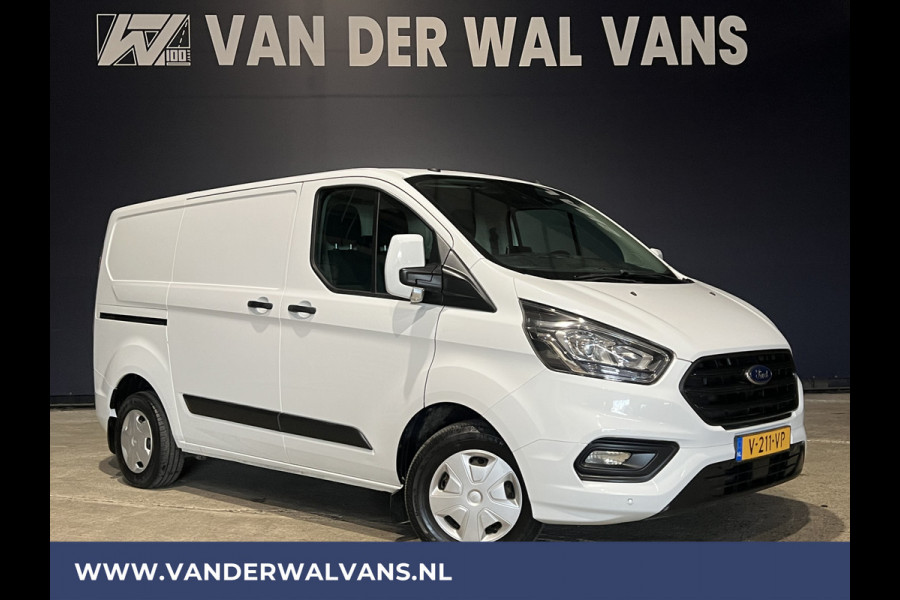 Ford Transit Custom 2.0 TDCI L1H1 Euro6 Airco | Navigatie | Camera | LED | Cruisecontrol | Trekhaak | Verwarmde voorruit Parkeersensoren, Bijrijdersbank