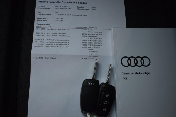 Audi A3 Limousine 30 TFSI Sport S Line | LED | DEALER ONDERHOUDEN | DAB | NAP | NAVIGATIE | CLIMATE CONTROLE