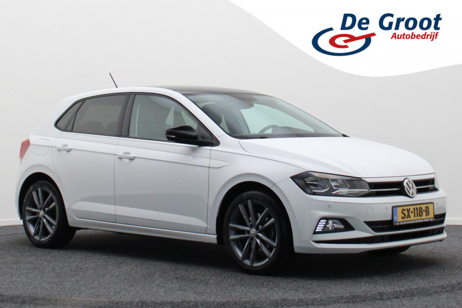 Volkswagen Polo 1.0 TSI DSG Highline Climate, ACC, Apple Carplay, DAB, Bluetooth, PDC, Zwart Dak, 17''