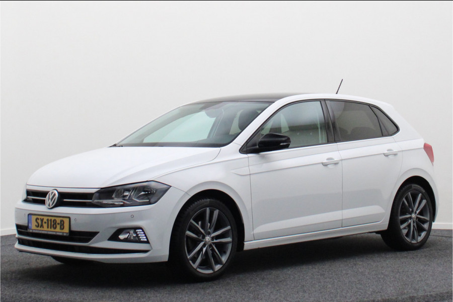 Volkswagen Polo 1.0 TSI DSG Highline Climate, ACC, Apple Carplay, DAB, Bluetooth, PDC, Zwart Dak, 17''