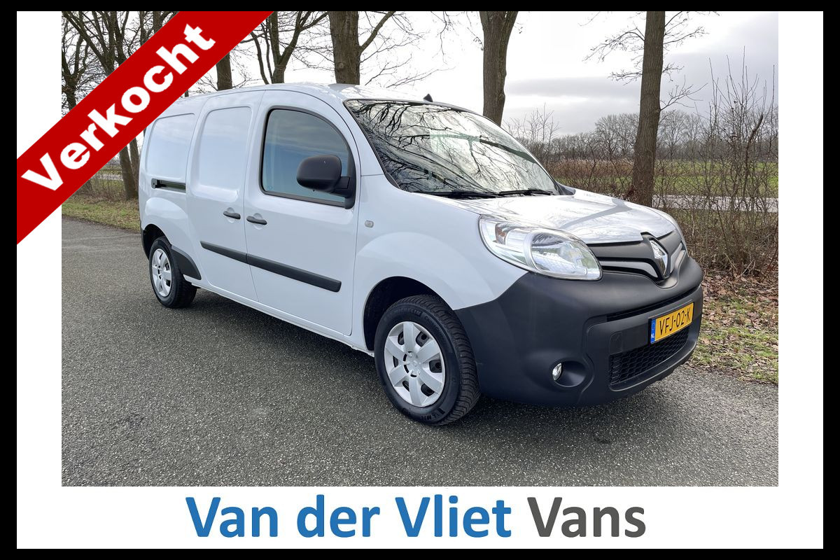 Renault Kangoo 1.5 Blue dCi 115pk E6 Maxi BPM Vrij! Lease €185 p/m, Airco, Navi, PDC, Trekhaak, onderhoudshistorie aanwezig