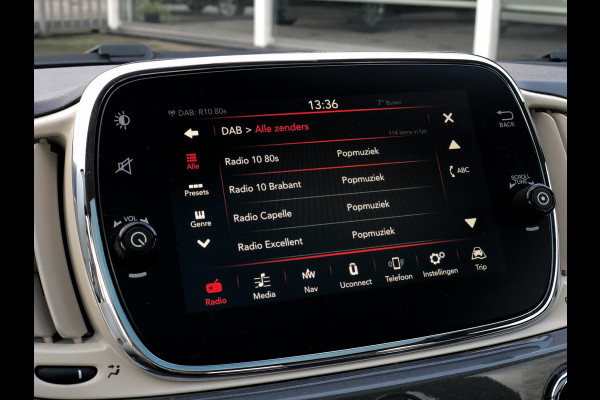 Fiat 500 0.9 TwinAir Turbo| Pano, Navi, Cruise, Airco, DAB, 15'' LMV | NAP |