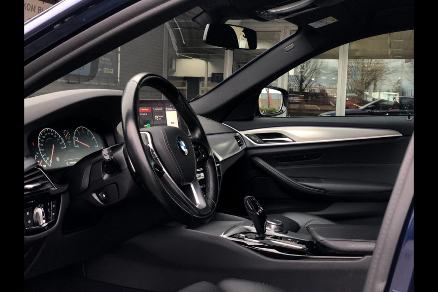 BMW 5 Serie 520i Corporate Lease High Executive | Leder, El. Stoel, Navi, Stoelverw., Climate, Cruise, DAB| NAP |