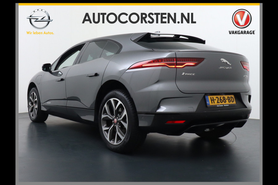 Jaguar I-PACE EV400 pk AUT SE 90kWh PanoDak 20"lm Elektr.Stoel+Leder+Stuur-verwarmd Virtual-Cockpit Apple Carplay Android Navi Camera's LED Pa Led Multimedia Bordherkenning koplampreiniging Lane-Assist App-Connect ECT Voorverwarming/koeling WiFi DigiDash DAB 4WD Origineel Nederlandse Auto