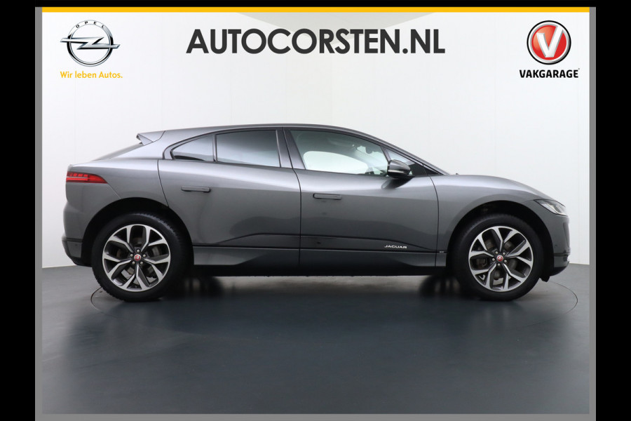 Jaguar I-PACE EV400 pk AUT SE 90kWh PanoDak 20"lm Elektr.Stoel+Leder+Stuur-verwarmd Virtual-Cockpit Apple Carplay Android Navi Camera's LED Pa Led Multimedia Bordherkenning koplampreiniging Lane-Assist App-Connect ECT Voorverwarming/koeling WiFi DigiDash DAB 4WD Origineel Nederlandse Auto