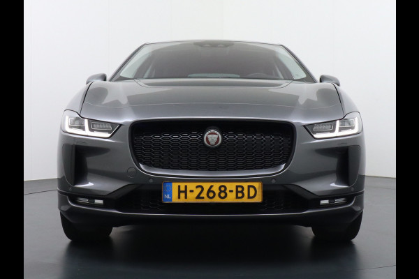 Jaguar I-PACE EV400 pk AUT SE 90kWh PanoDak 20"lm Elektr.Stoel+Leder+Stuur-verwarmd Virtual-Cockpit Apple Carplay Android Navi Camera's LED Pa Led Multimedia Bordherkenning koplampreiniging Lane-Assist App-Connect ECT Voorverwarming/koeling WiFi DigiDash DAB 4WD Origineel Nederlandse Auto