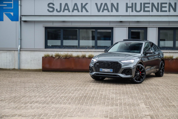 Audi Q5 Sportback 55TFSI e Quattro Competition S Edition S-Line 367pk Automaat Panoramadak|Virtual Cockpit|Luchtvering|Kuipstoelen