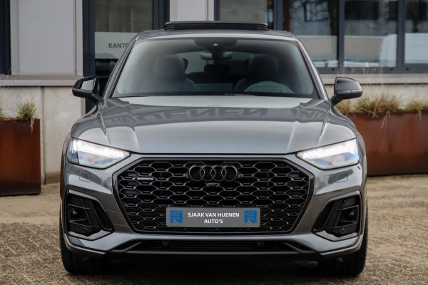 Audi Q5 Sportback 55TFSI e Quattro Competition S Edition S-Line 367pk Automaat Panoramadak|Virtual Cockpit|Luchtvering|Kuipstoelen