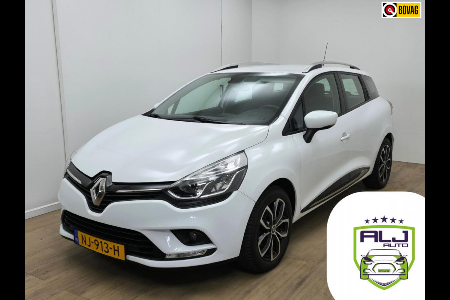 Renault Clio Estate Occasion kleine stationwagen 0.9 TCe Intens | Tweedehands Renault Clio Estate wit | Clima | Navi | Trekhaak |