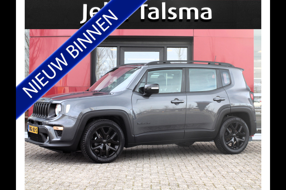 Jeep Renegade 1.0T 80th Anniversary | Apple/Android carplay | 18" Zwarte lm velgen