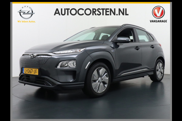 Hyundai Kona EV Comfort 64kWh 204PK Trekhaak Adap.Cruise Warmtepomp Android Auto Apple Carplay Navi Ecc DAB Camera Led Keyless Highway assist sys. Rijstrooksensor met correctie Voorruit verwarmbaar 1e Eigenaar