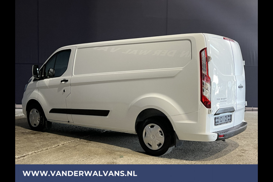 Ford Transit Custom 2.0 TDCI 131pk L2H1 Euro6 Airco | LED | Cruisecontrol | Verwarmde voorruit Bijrijdersbank, 2800kg trekvermogen, parkeersensoren