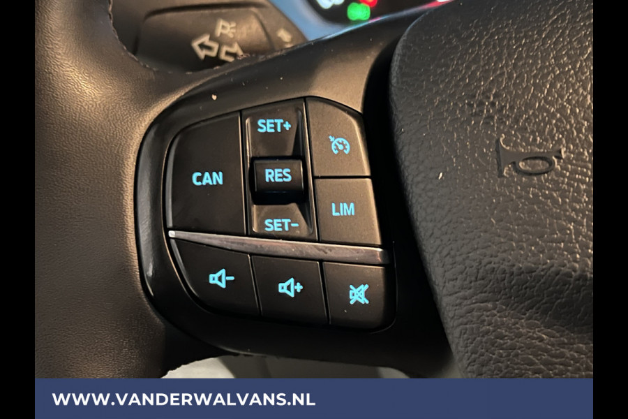 Ford Transit Custom 2.0 TDCI 131pk L2H1 Euro6 Airco | LED | Cruisecontrol | Verwarmde voorruit Bijrijdersbank, 2800kg trekvermogen, parkeersensoren