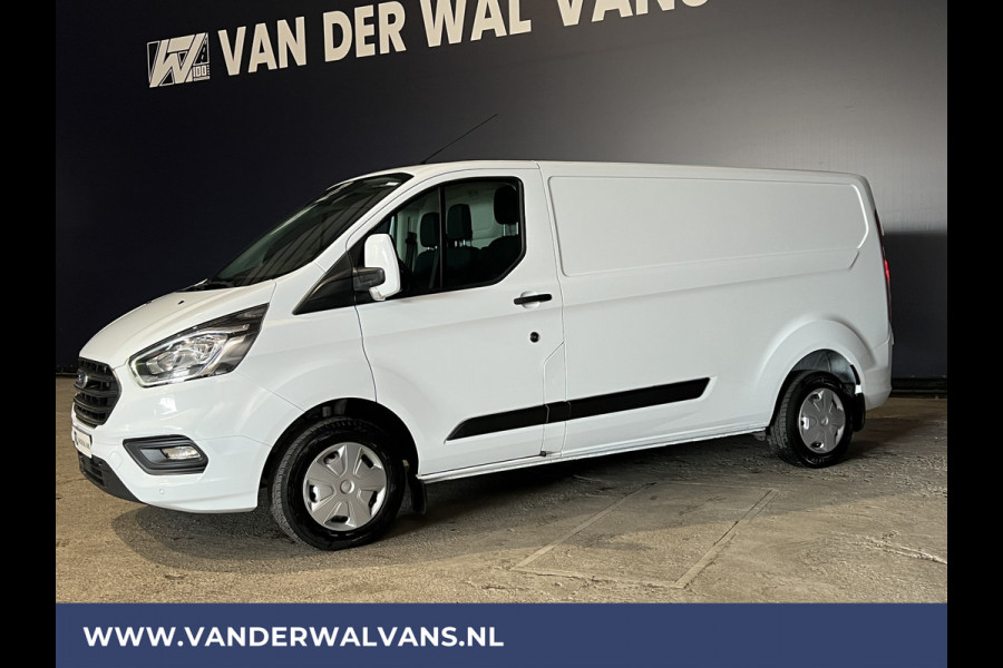 Ford Transit Custom 2.0 TDCI 131pk L2H1 Euro6 Airco | LED | Cruisecontrol | Verwarmde voorruit Bijrijdersbank, 2800kg trekvermogen, parkeersensoren