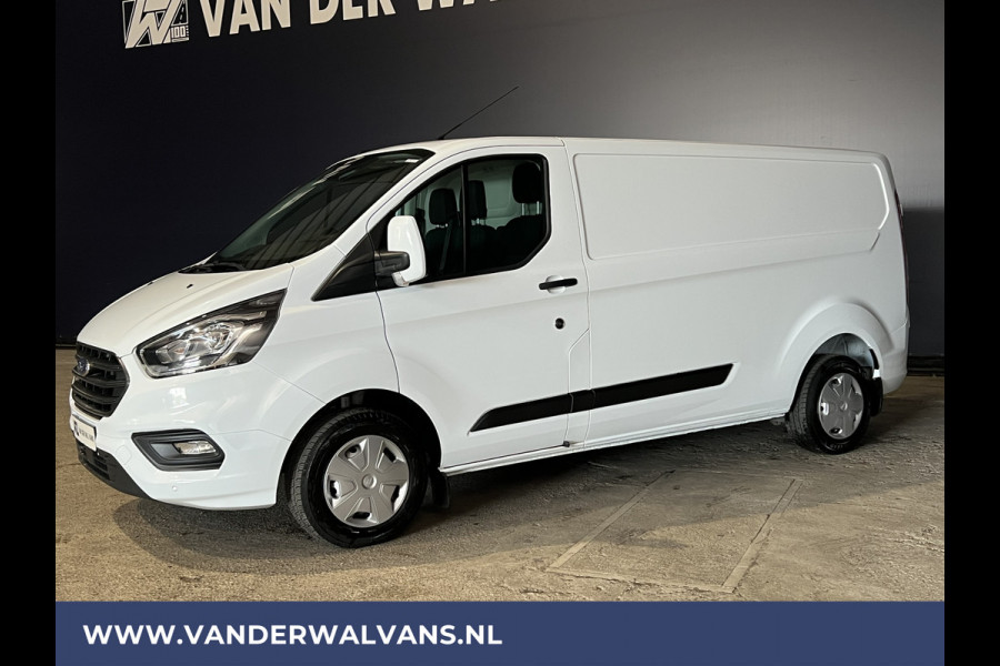 Ford Transit Custom 2.0 TDCI 131pk L2H1 Euro6 Airco | LED | Cruisecontrol | Verwarmde voorruit Bijrijdersbank, 2800kg trekvermogen, parkeersensoren