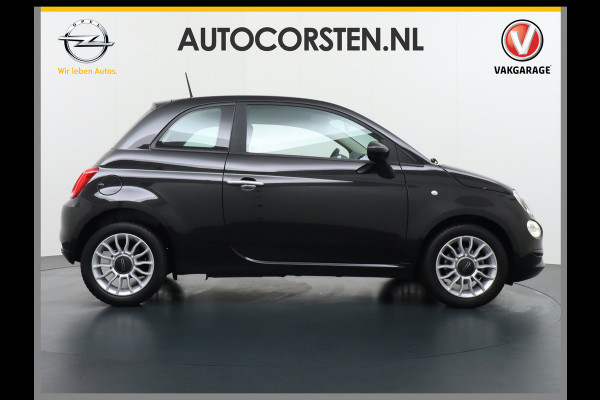 Fiat 500 1.0T TwinAir Airco Cruise Control Lmv 15" ABS ASR ESP BAS Pop Isofix Elektrische ramen CV-Afstand bediend Knie-Airbag Orig.NLse auto