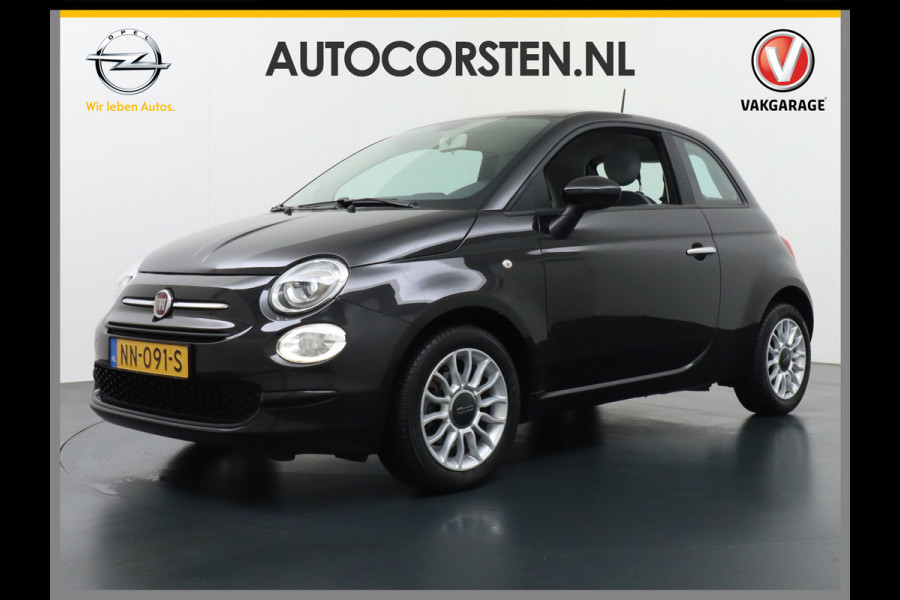 Fiat 500 1.0T TwinAir Airco Cruise Control Lmv 15" ABS ASR ESP BAS Pop Isofix Elektrische ramen CV-Afstand bediend Knie-Airbag Orig.NLse auto